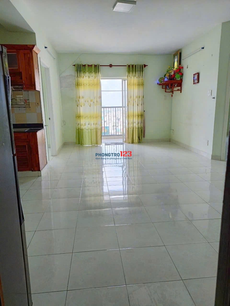Cho thuê căn 2p ngủ C/c NGuyễn Ngọc Phương giá 12tr/th