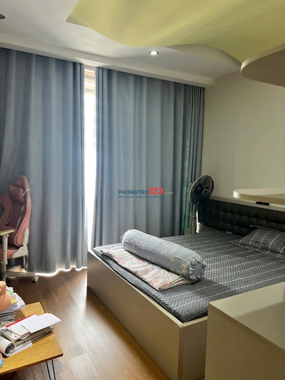 Bàu Cát 2 căn hộ 3 phòng ngủ,có nội thất giá 12tr