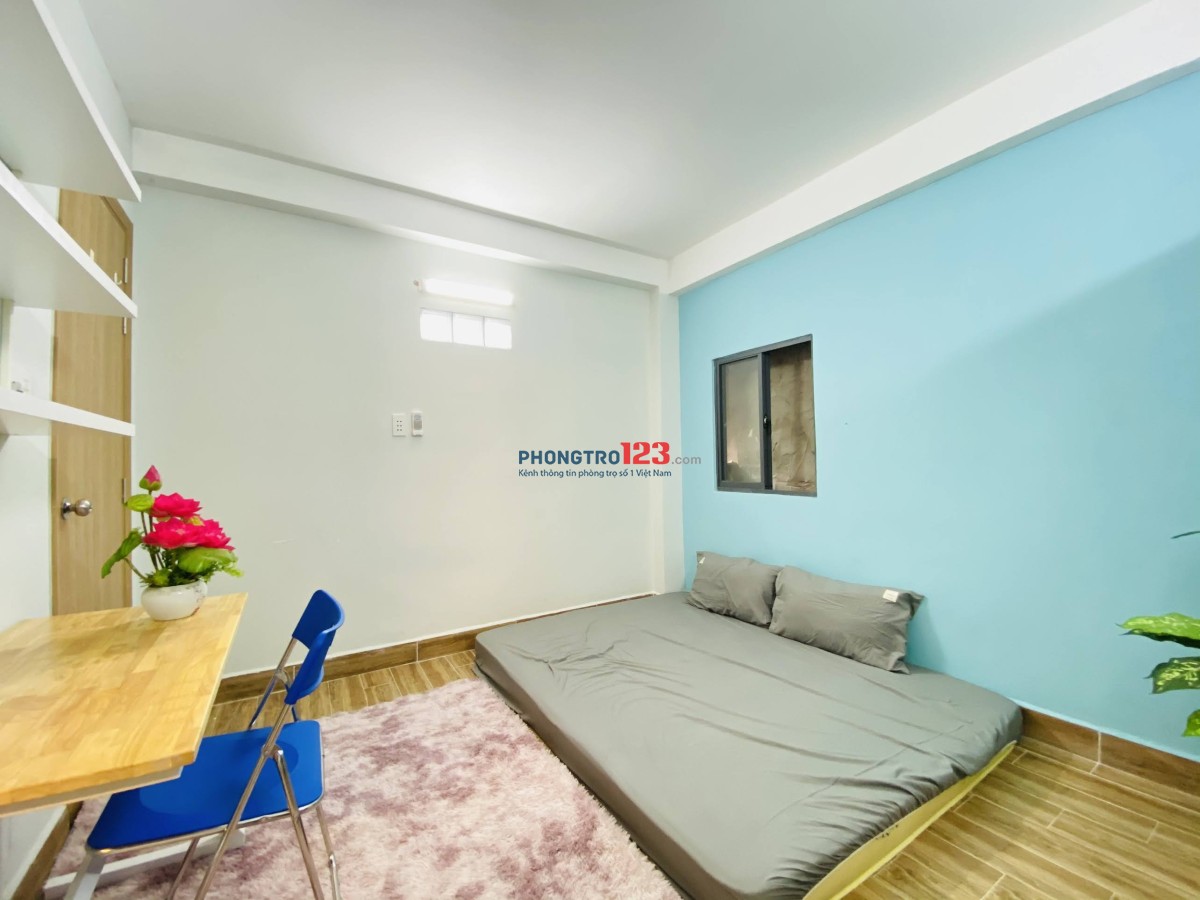 PHÒNG MỚI THANG MÁY - FULL ĐỒ GẦN CHỢ TÂN MỸ