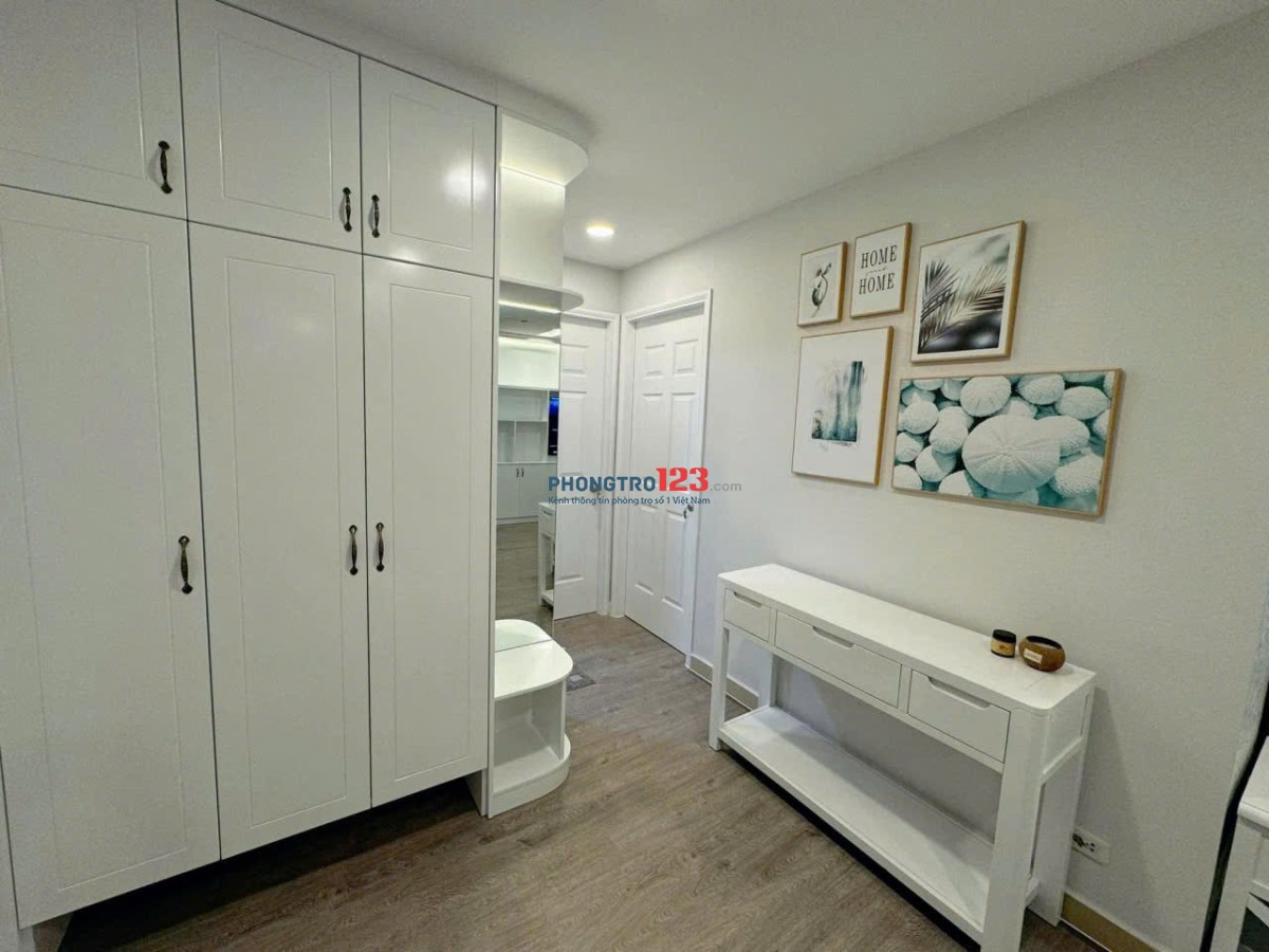Cần cho thuê căn 1p ngủ có Nội thất giá 8tr C/c Carillon 2