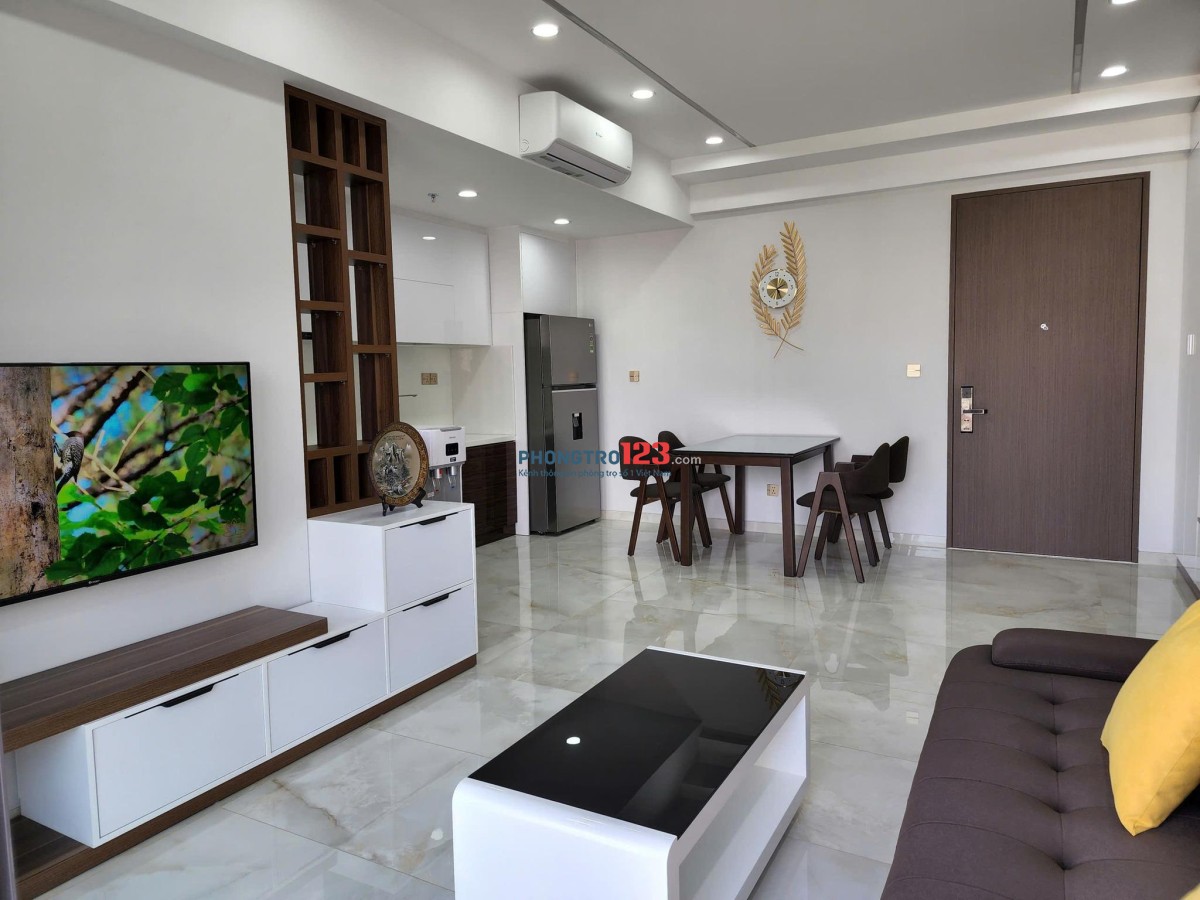 Cho thuê căn Satra Eximland rộng 93m2, 2p ngủ, NTCC, 17tr/th