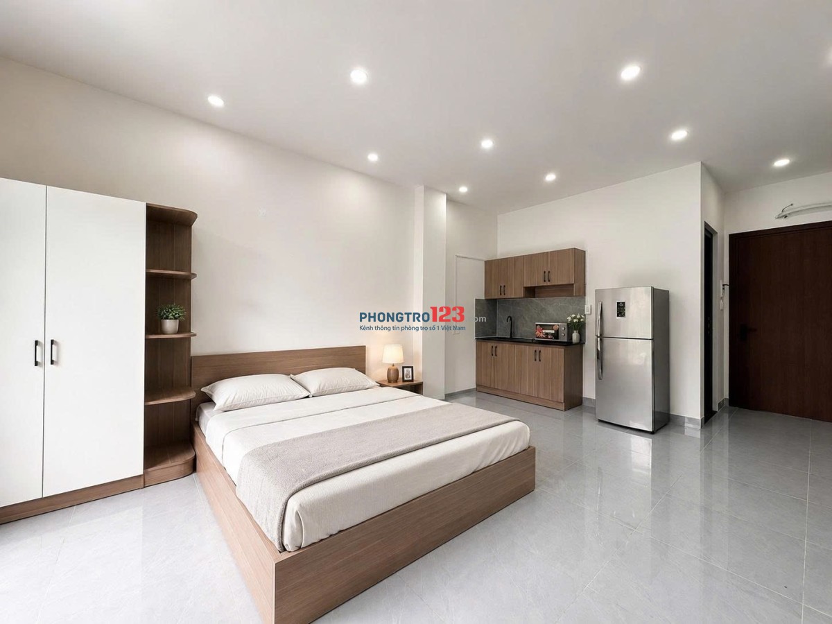 CĂN HỘ STUDIO BAN CÔNG XANH – FULL NỘI THẤT – Bình Thạnh
