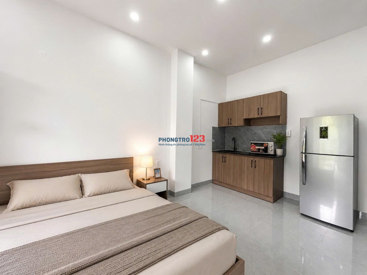 CĂN HỘ STUDIO BAN CÔNG XANH – FULL NỘI THẤT – Bình Thạnh