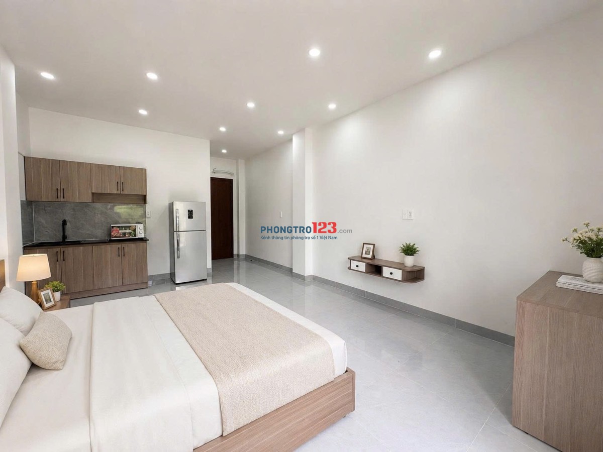 CĂN HỘ STUDIO BAN CÔNG XANH – FULL NỘI THẤT – Bình Thạnh