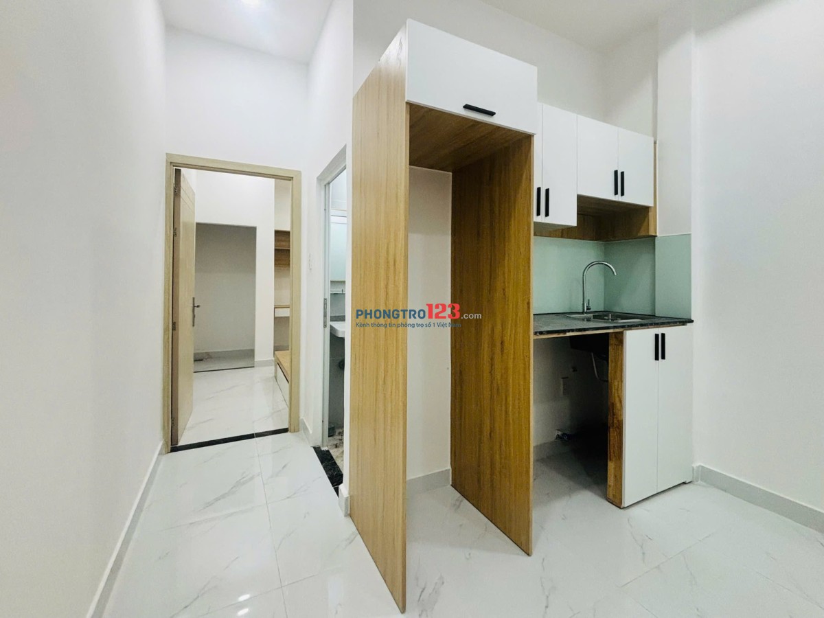 CĂN HỘ MINI 1PN XÂY MỚI FULL CỬA SỔ TRỜI - TÊN LỬA - AEON BÌNH TÂN