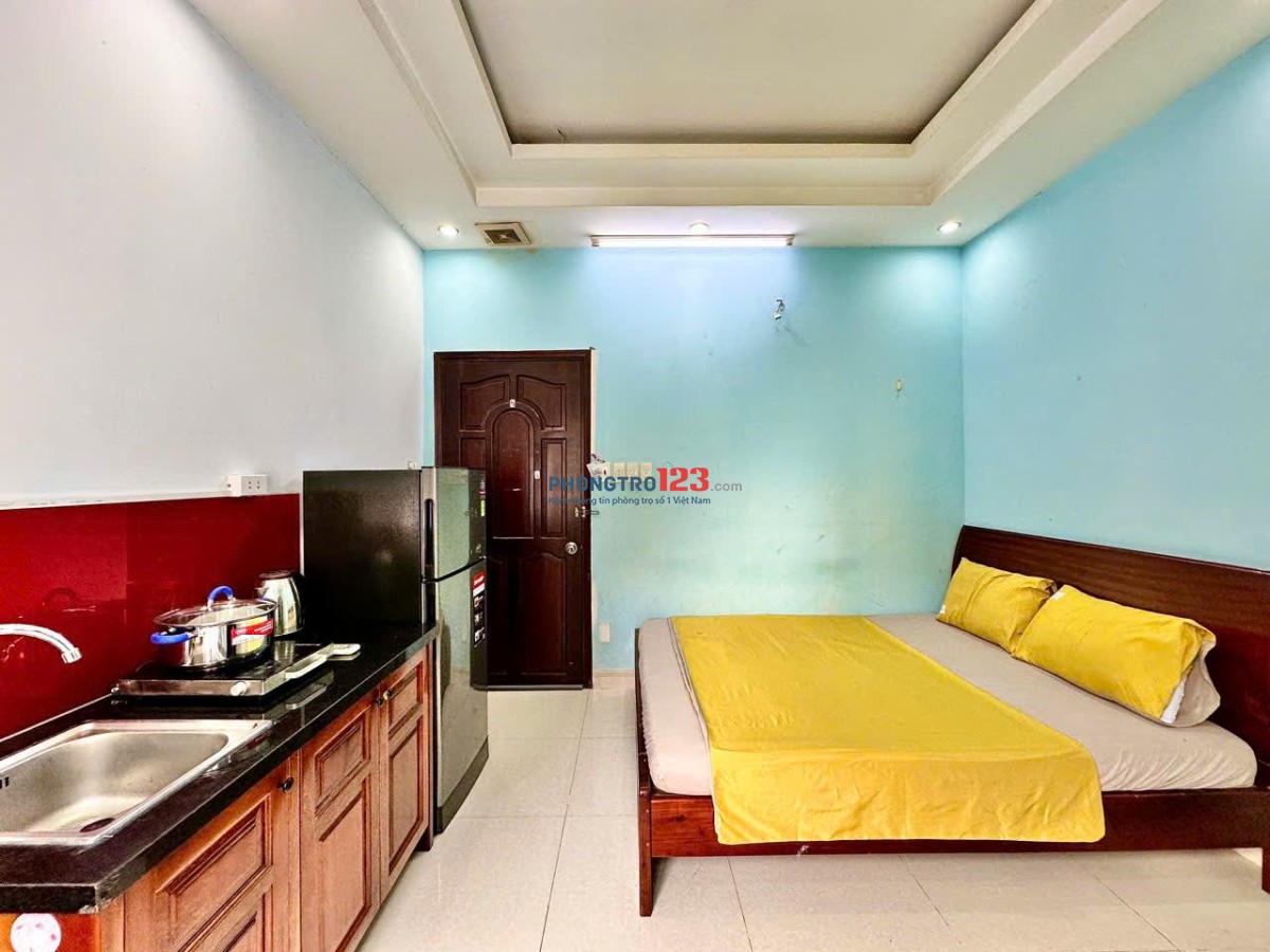 STUDIO FULL NỘI THẤT CỬA SỔ THOÁNG GẦN LOTTE MART ĐẠI HỌC TÔN ĐỨC THẮNG