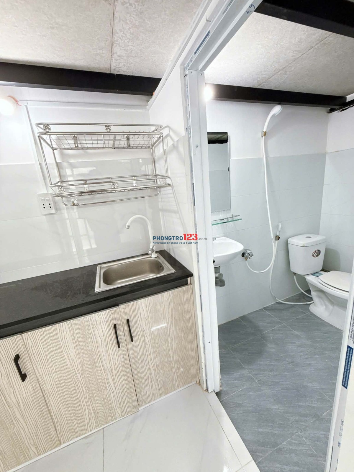 (BÌNH TÂN) Phòng Gác Lửng Xinh Xắn 20m2 - Giờ Giấc Tự Do - Nuôi Pet Thoải Mái!