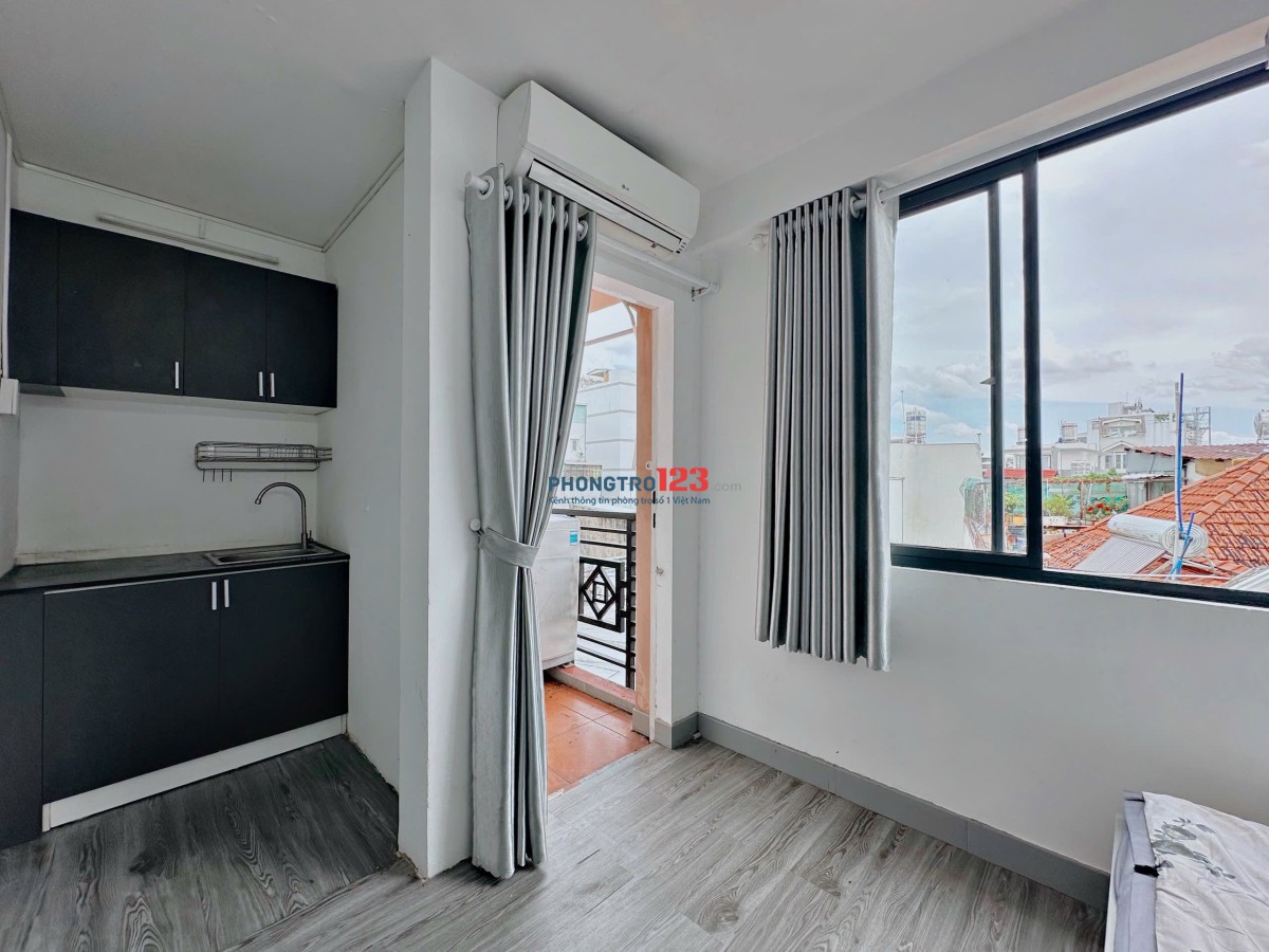 STUDIO BAN CÔNG - FULL NỘI THẤT NGAY HOÀNG VĂN THỤ , PHÚ NHUẬN