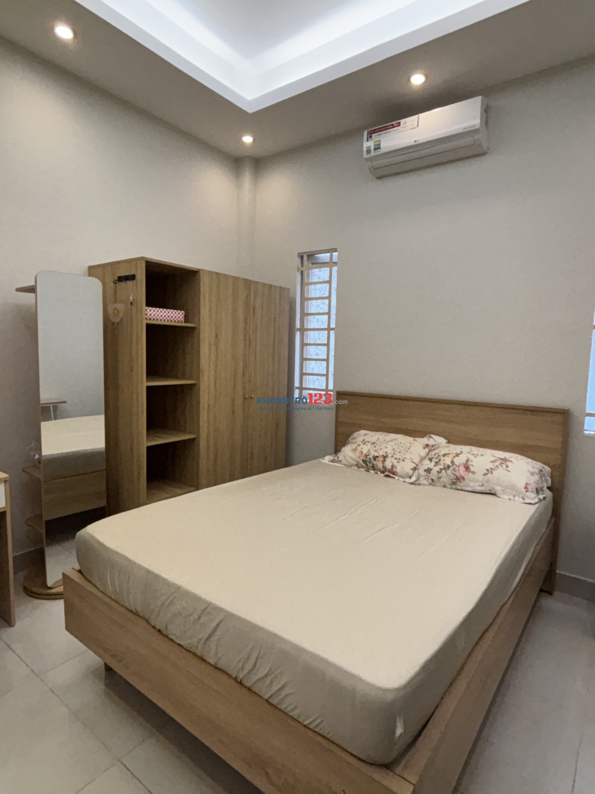 Cho thuê phòng full nội thất, đường Trần Huy Liệu