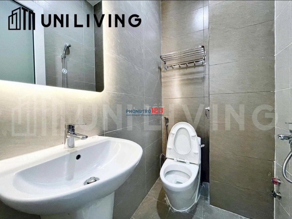Cho Thuê Phòng Cửa Sổ Lớn, Nội thất mới, Bình Thạnh gần chợ Bà Chiểu, Văn Lang, tiện đi Quận 1