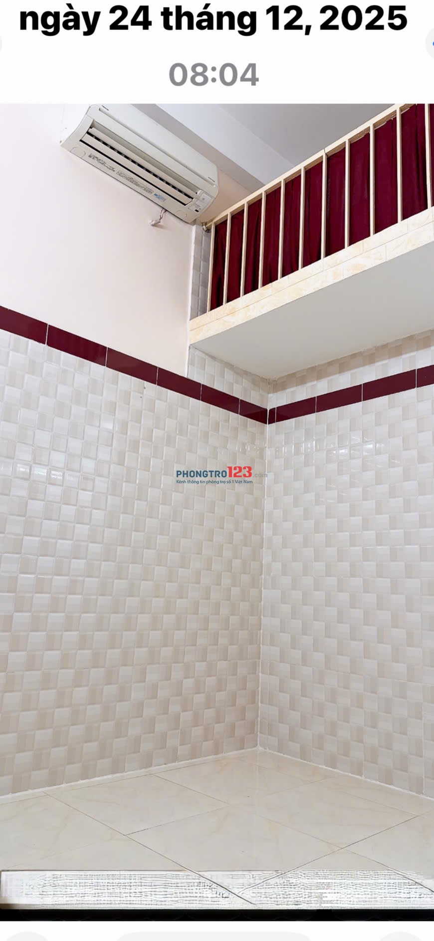 Cho thuê phòng chính chủ, Phòng đẹp như hình 100%