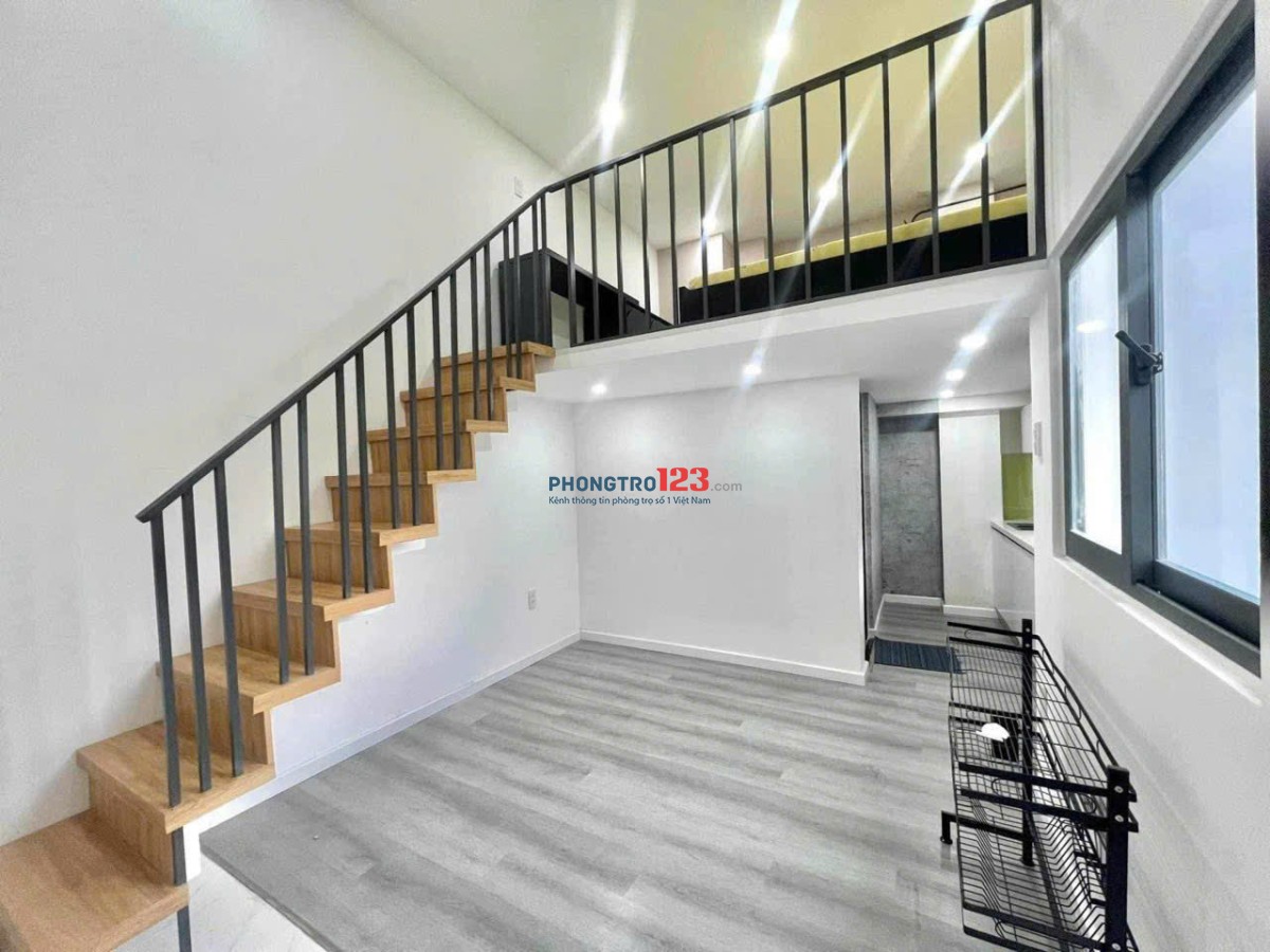CĂN DULEX FULL NỘI THẤT - GÁC CAO - TẠI UBND ĐẢO KIM CƯƠNG QUẬN 2