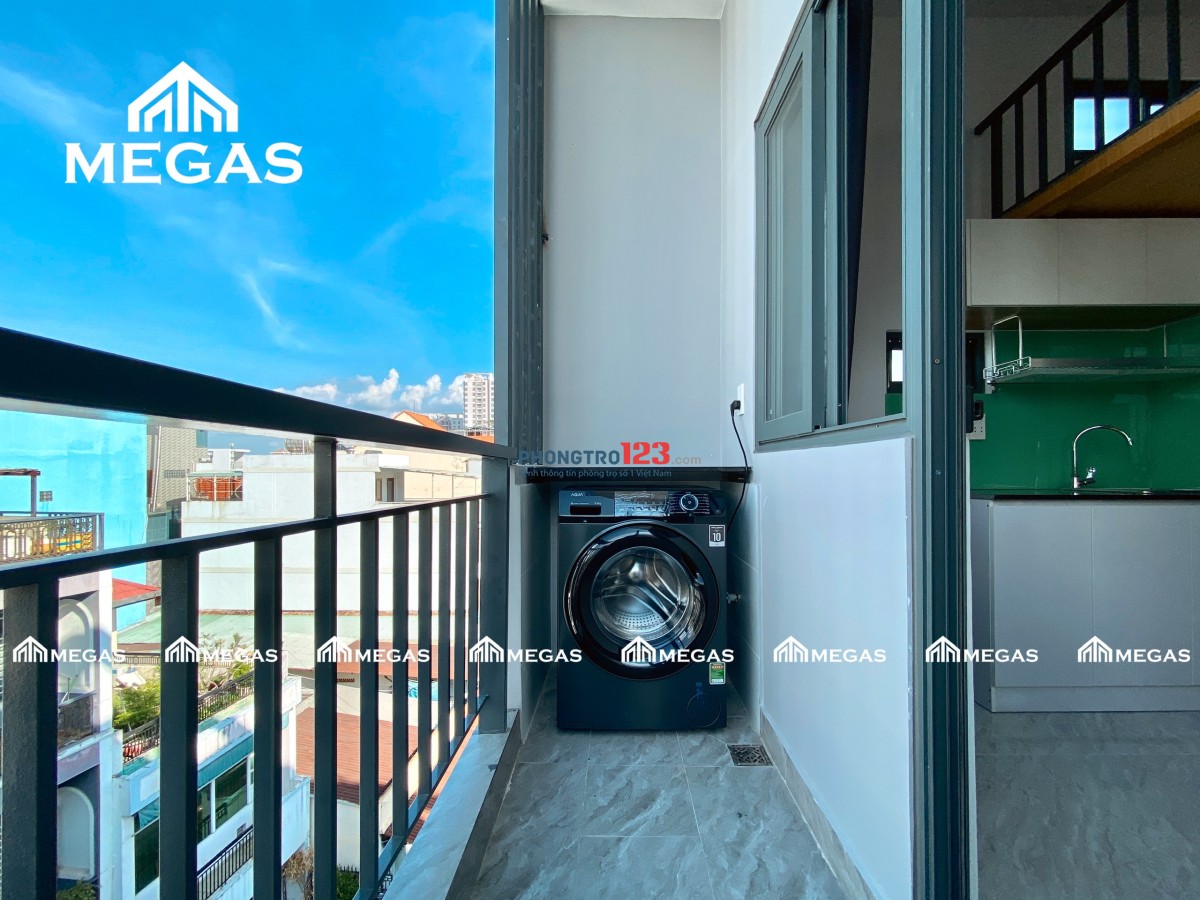 Khai Trương tòa nhà mới 100%, Phòng gác ban công và Studio giá rẻ có Full NT, MGR gần KCX Tân Thuận