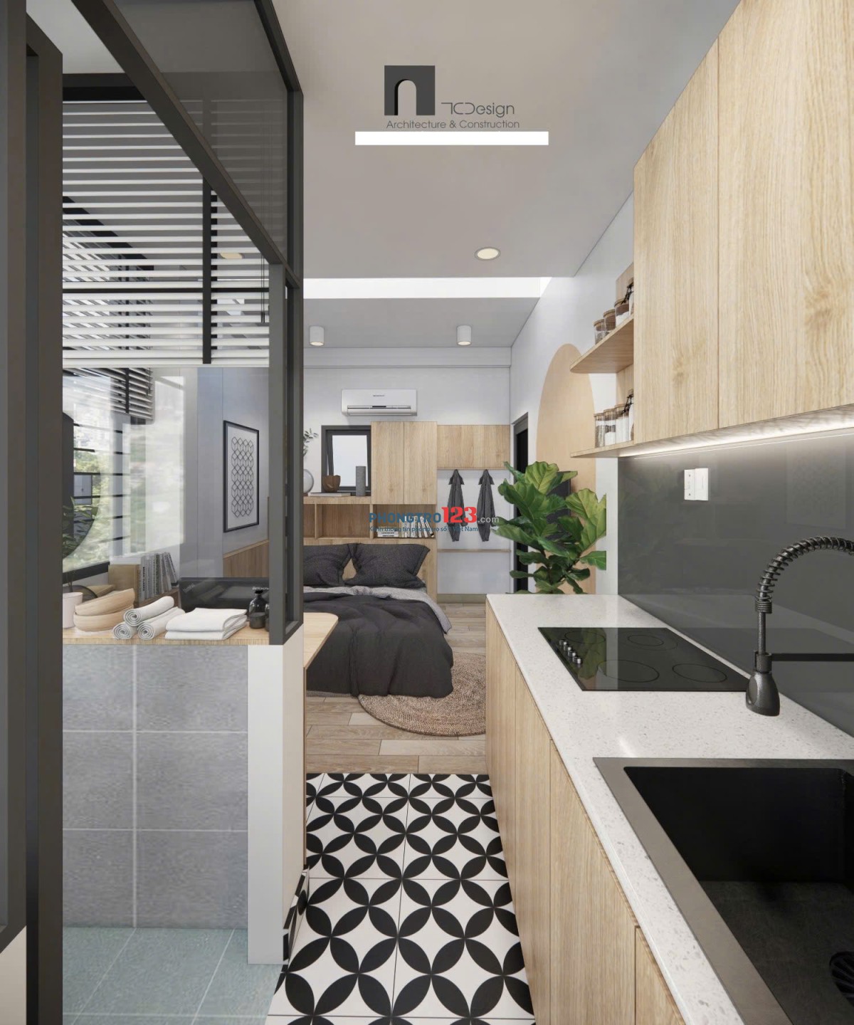 CHO THUÊ CĂN HỘ STUDIO VÒM, STUDIO BAN CÔNG, DUPLEX QUẬN 7