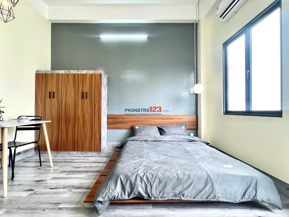 CHO THUÊ PHÒNG NỘI THẤT ĐẦY ĐỦ GẦN CHỢ BÀ CHIỂU QUẬN BÌNH THẠNH