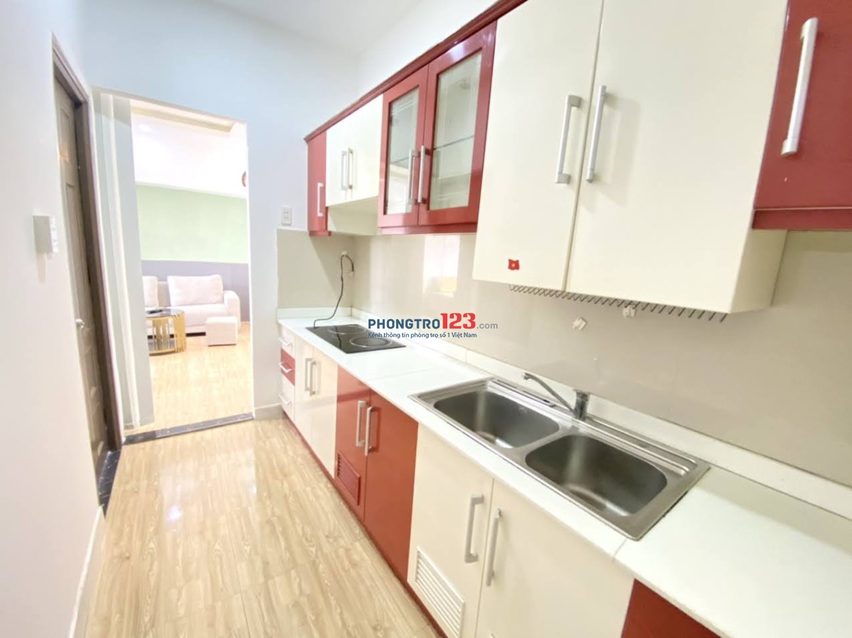 SIÊU PHẨM CĂN HỘ 1PN TÁCH BẾP FULL NỘI THẤT CỬA SỔ TRỜI TẠI NGUYỄN THỊ MINH KHAI GẦN VẠN HẠNH MALL