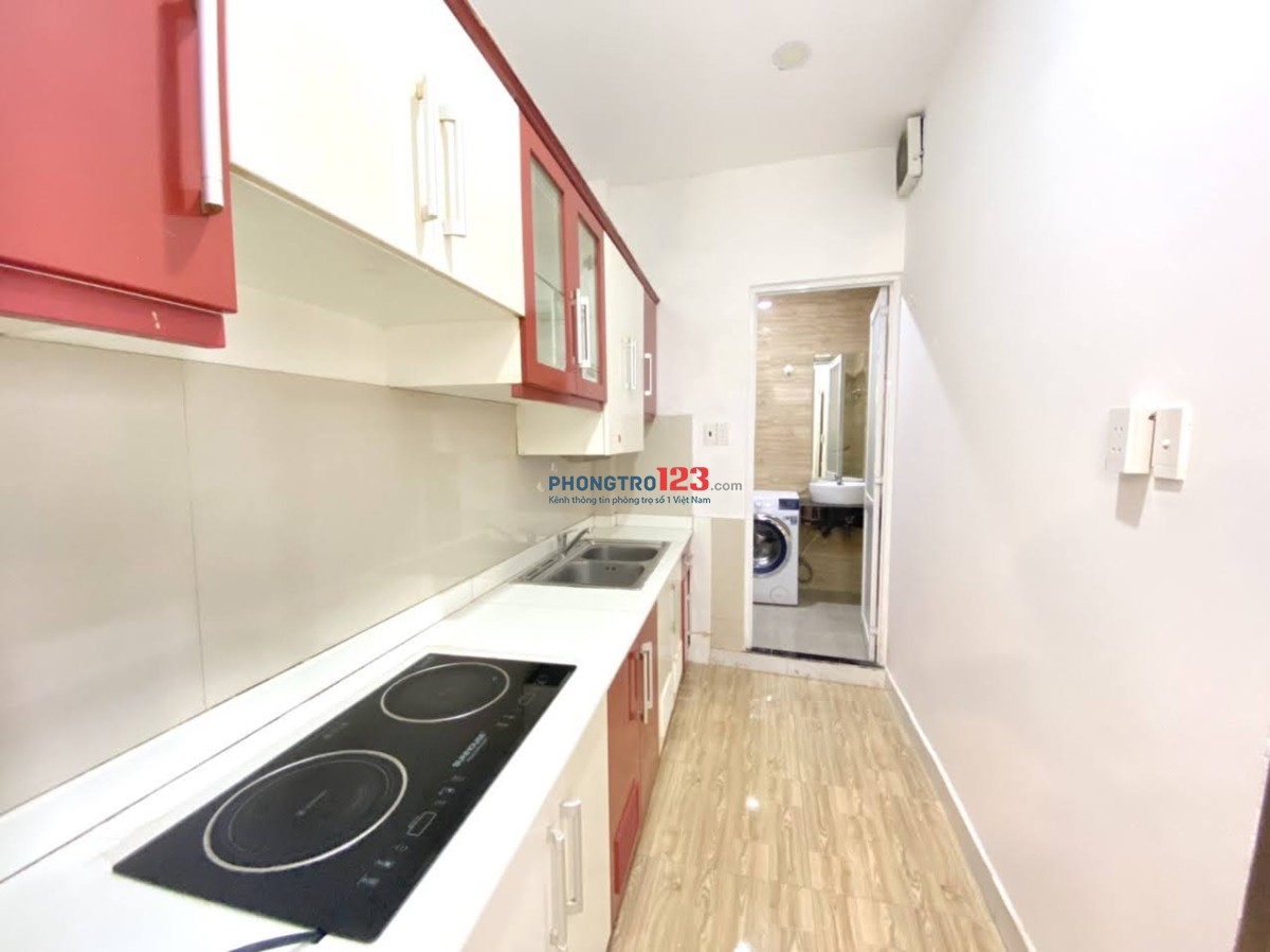 SIÊU PHẨM CĂN HỘ 1PN TÁCH BẾP FULL NỘI THẤT CỬA SỔ TRỜI TẠI NGUYỄN THỊ MINH KHAI GẦN VẠN HẠNH MALL