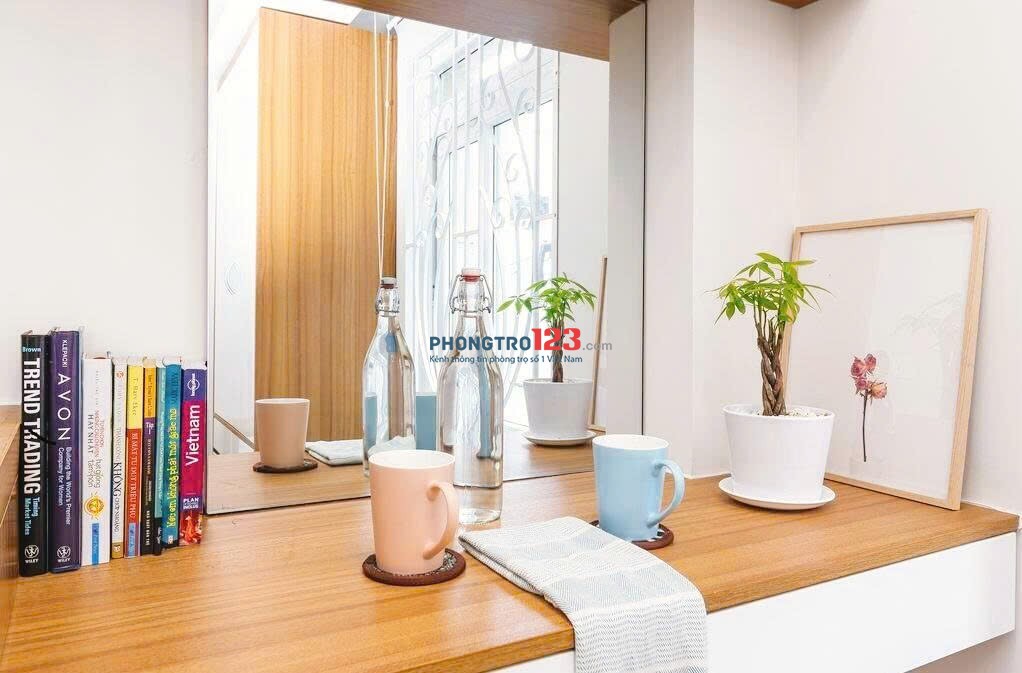 CHO THUÊ PHÒNG ĐẦY ĐỦ NỘI THẤT CÓ CỬA SỔ TRỜI – VŨ TÙNG, BÌNH THẠNH – GẦN CHỢ BÀ CHIỂU