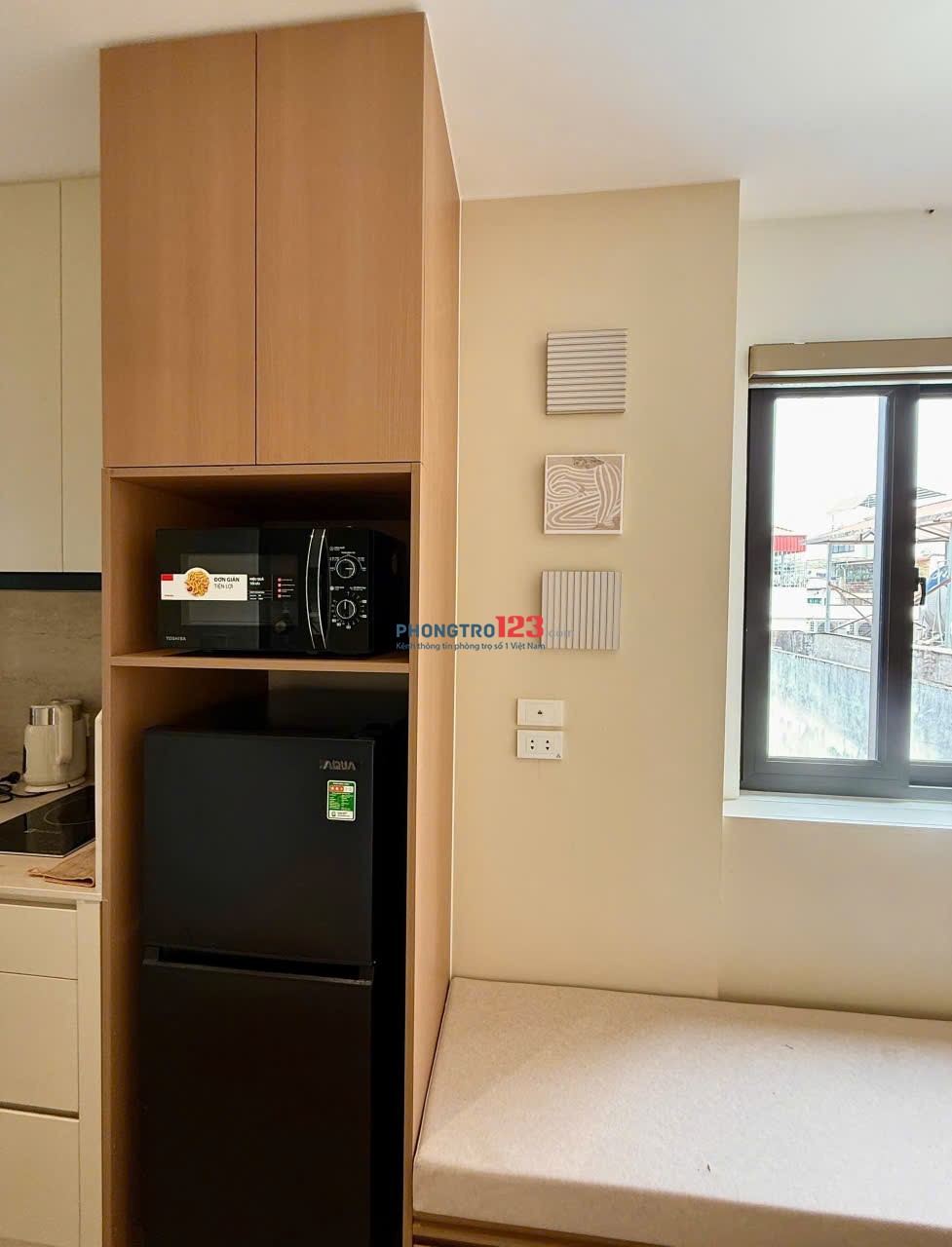 Khai trương Căn Hộ Mini Cửa Sổ - Full Nội Thất - An Ninh Gần Trường ĐH Hutech, Uef, Hồng Bàng