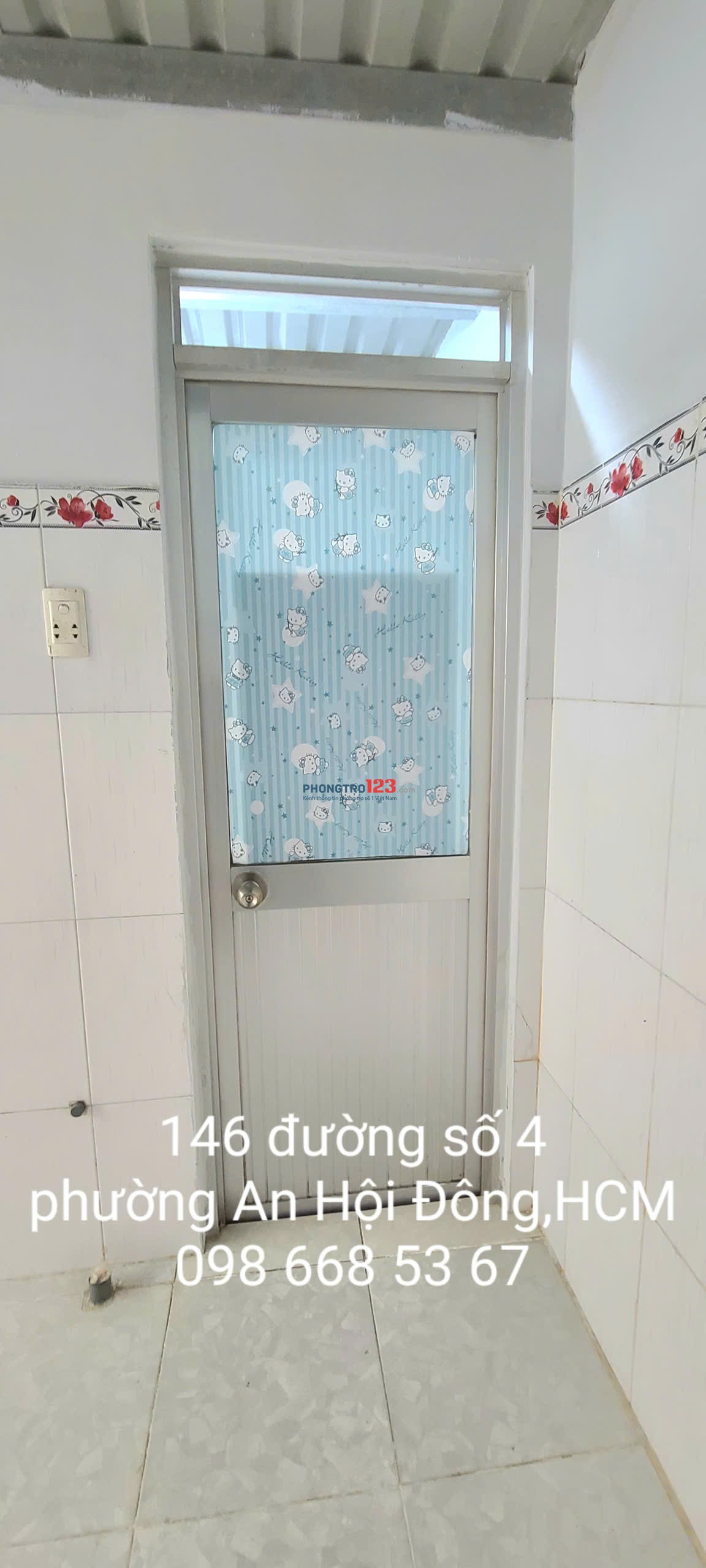 PHÒNG TRỌ GẦN LÊ VĂN THỌ - GÒ VẤP- KHÔNG CHUNG CHỦ -CÓ GÁC LỬNG