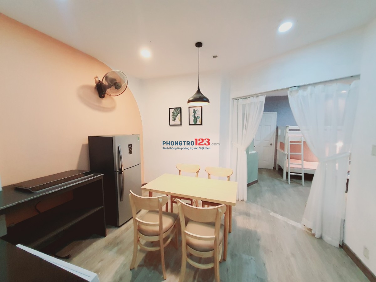 CHO THUÊ CĂN HỘ DV1PN + FULL NỘI THẤT 40M2 _ CƯ XÁ ĐÔ THÀNH Q.3