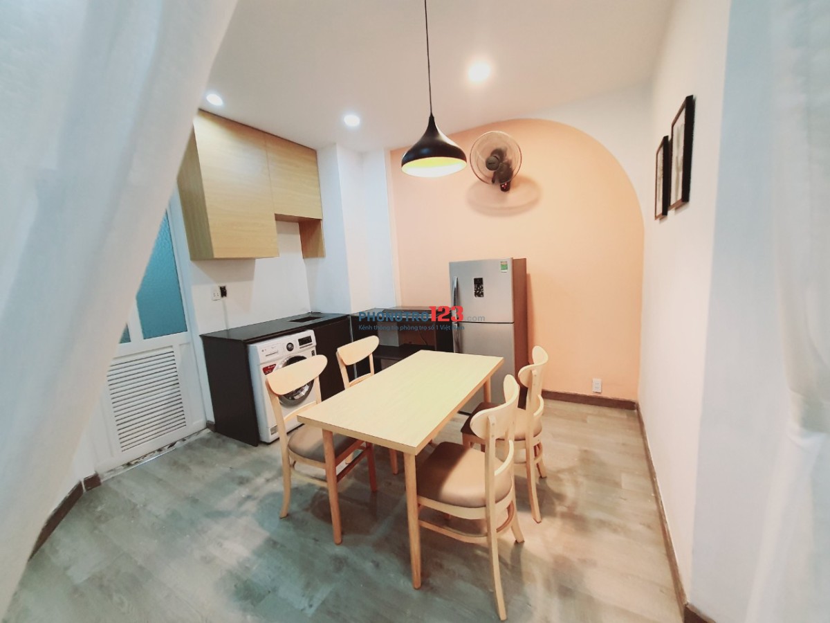 CHO THUÊ CĂN HỘ DV1PN + FULL NỘI THẤT 40M2 _ CƯ XÁ ĐÔ THÀNH Q.3