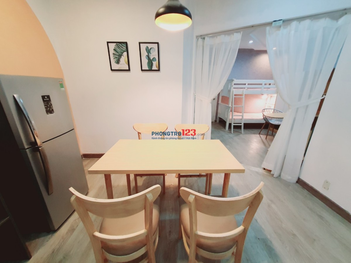CHO THUÊ CĂN HỘ DV1PN + FULL NỘI THẤT 40M2 _ CƯ XÁ ĐÔ THÀNH Q.3