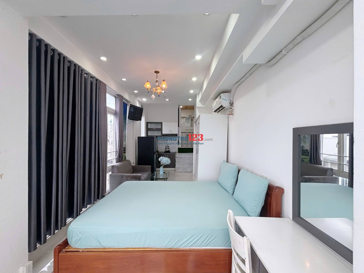 Căn hộ ban công Lê Văn Sỹ gần Trần Quang Diệu 40m2 full tiện nghi giá 7 triệu
