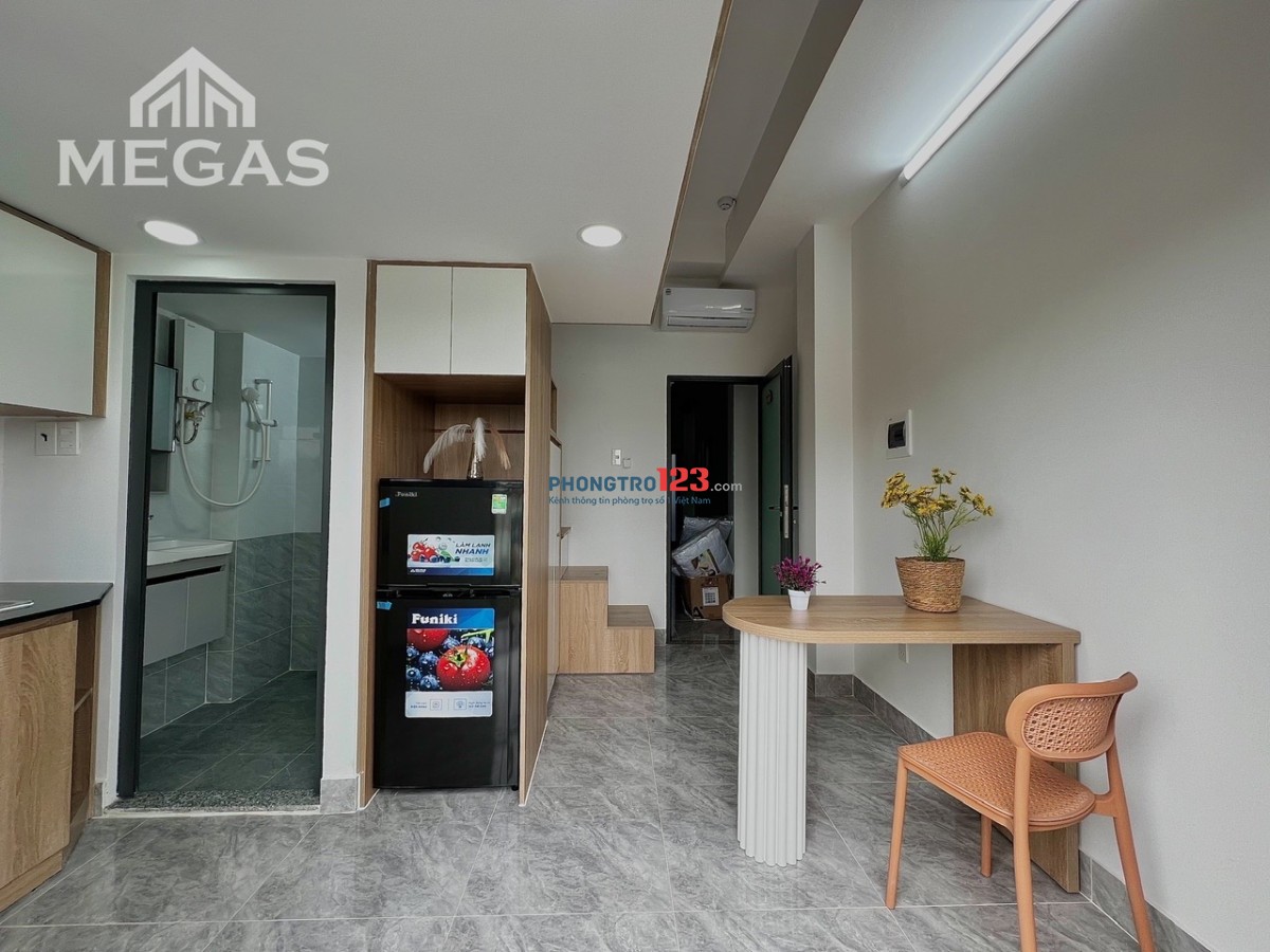 Khai trương Phòng Có Gác Đầy đủ nội thất Thang máy ngay Hoàng Sa Quận 3