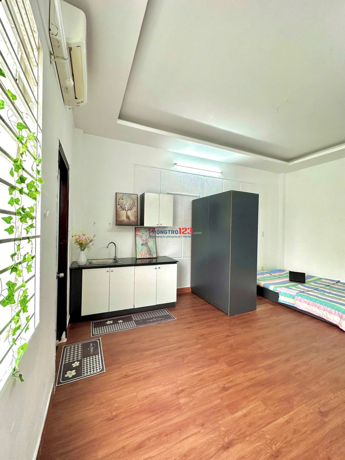 Cho thuê phòng studio khép kín đầy đủ nội thất tại Gò vấp rộng rãi không chung chủ