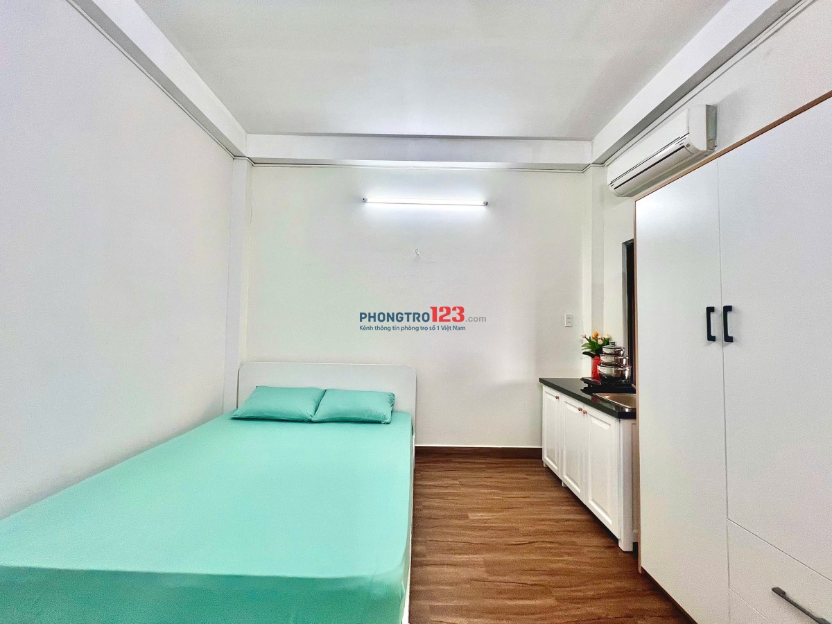 PHÒNG FULL TIỆN NGHI, CỬA SỔ THOÁNG NHẤT CHI MAI TÂN BÌNH 5' ĐI NHÀ GA T3