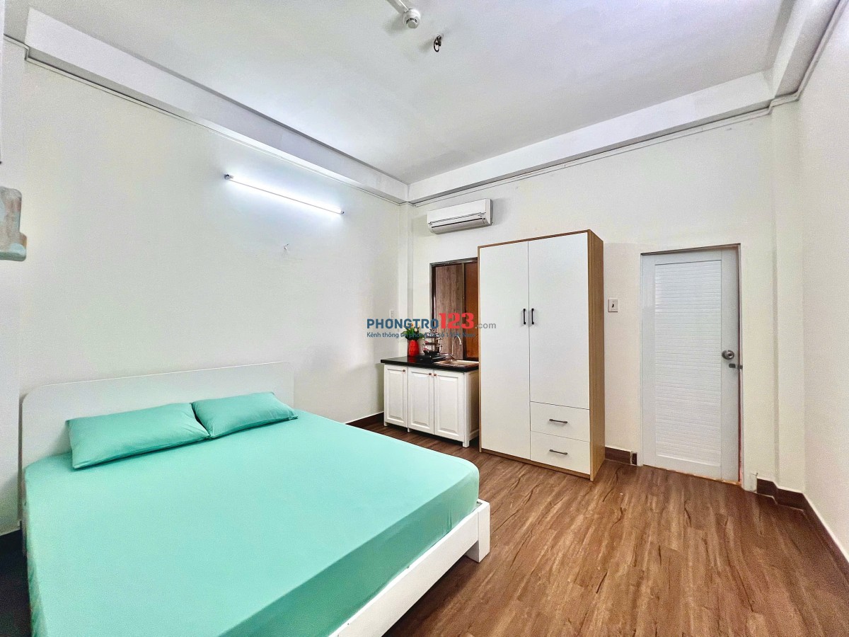 PHÒNG FULL TIỆN NGHI, CỬA SỔ THOÁNG NHẤT CHI MAI TÂN BÌNH 5' ĐI NHÀ GA T3