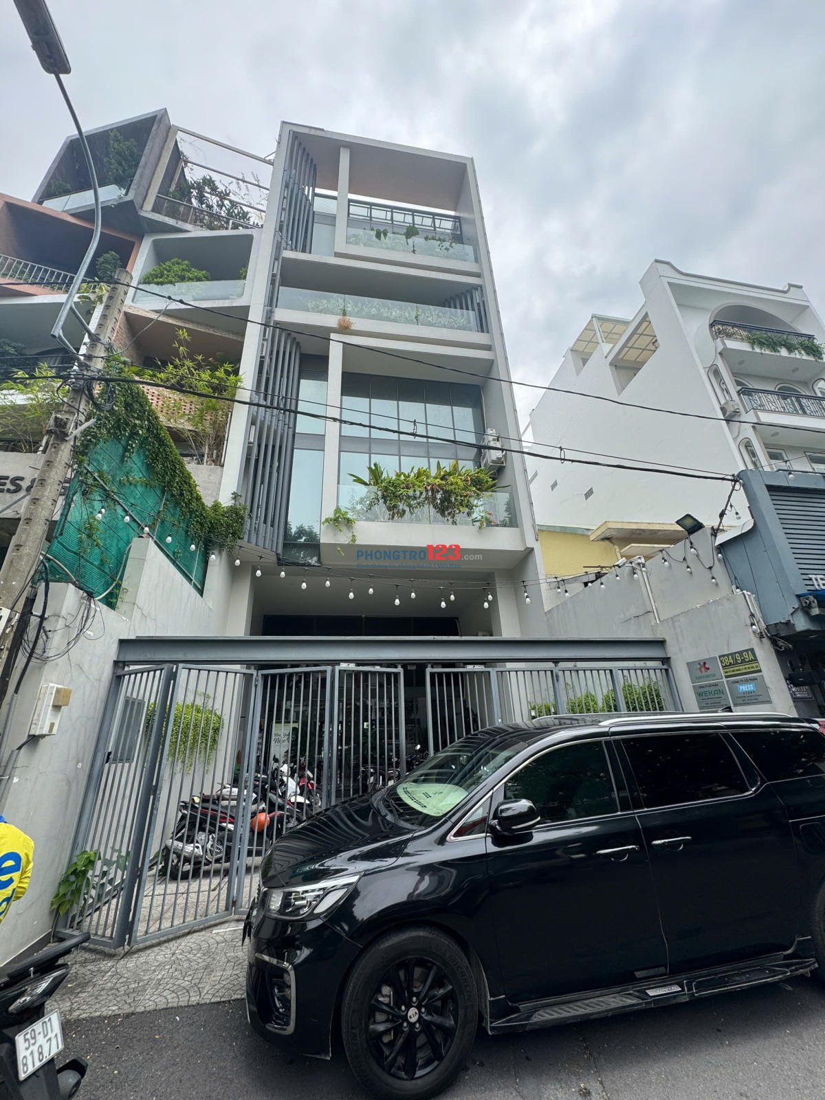 Cho thuê vp đối diện chùa Vĩnh Nghiêm 80m2 giá 30tr/tháng đã gồm nội thất và phí quản lý