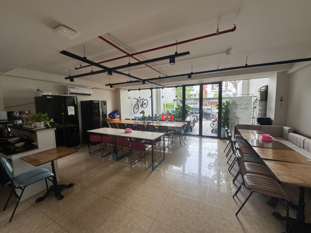 Cho thuê vp đối diện chùa Vĩnh Nghiêm 80m2 giá 30tr/tháng đã gồm nội thất và phí quản lý