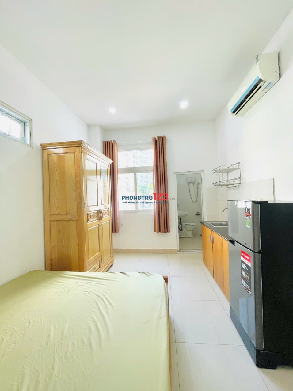 Phòng cửa sổ thoáng Nguyễn Hữu Cảnh gần Vinhomes