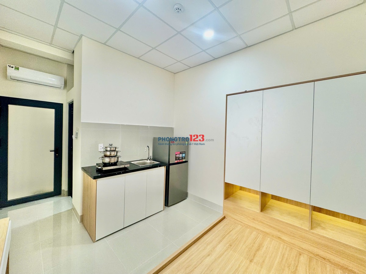 PHÒNG NEW 100% THOÁNG MÁT 25M2 5’ ĐI EMART PHAN HUY ÍCH