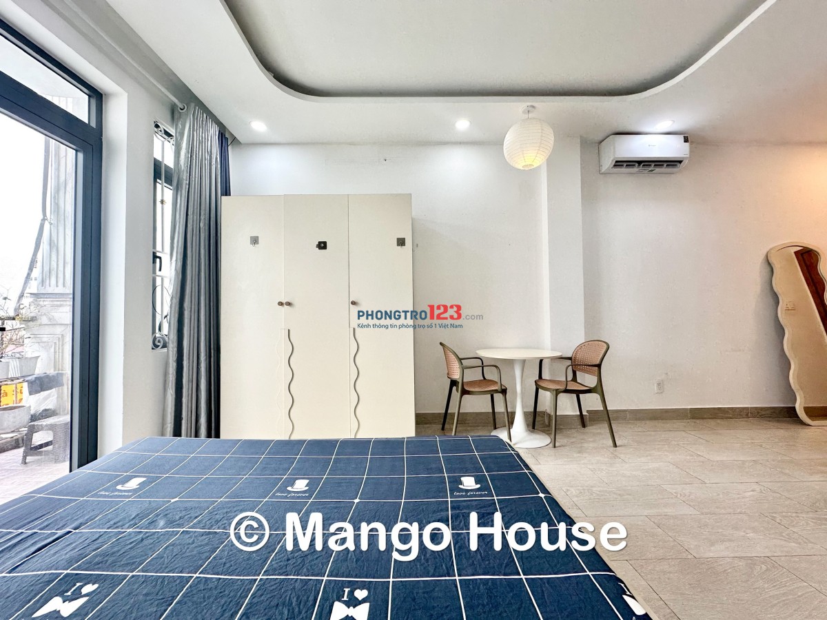 cho thuê căn hộ Ban Công full nội thất 40m2 Mặt tiền Nguyễn Thị nhỏ-Tân Bình