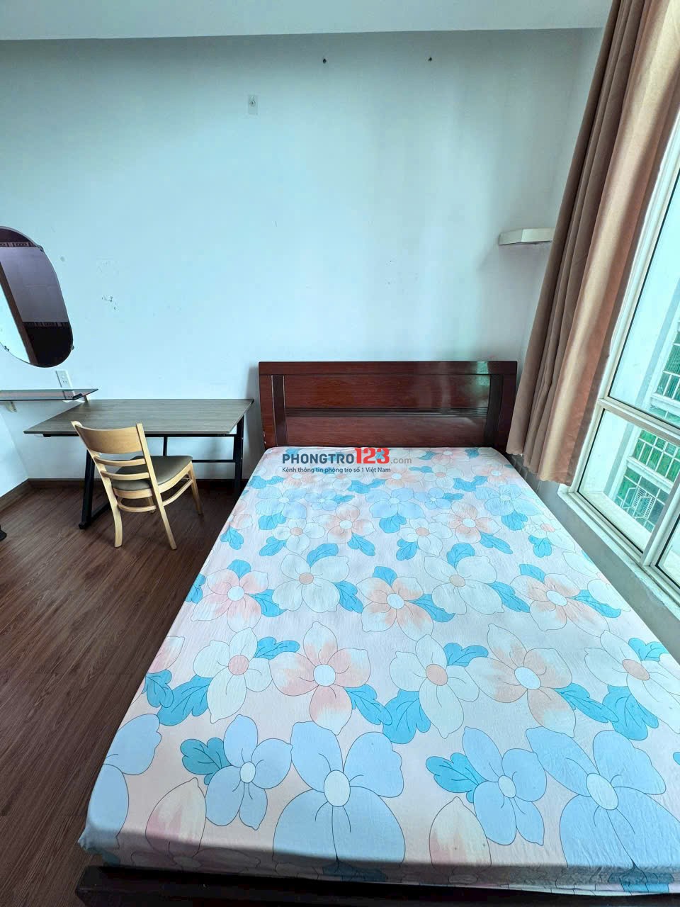 Phòng Master wc riêng cho nữ ở chung cư HAGL1 357 Lê Văn Lương Q.7 gần LotteMart tiện đi Q.1.