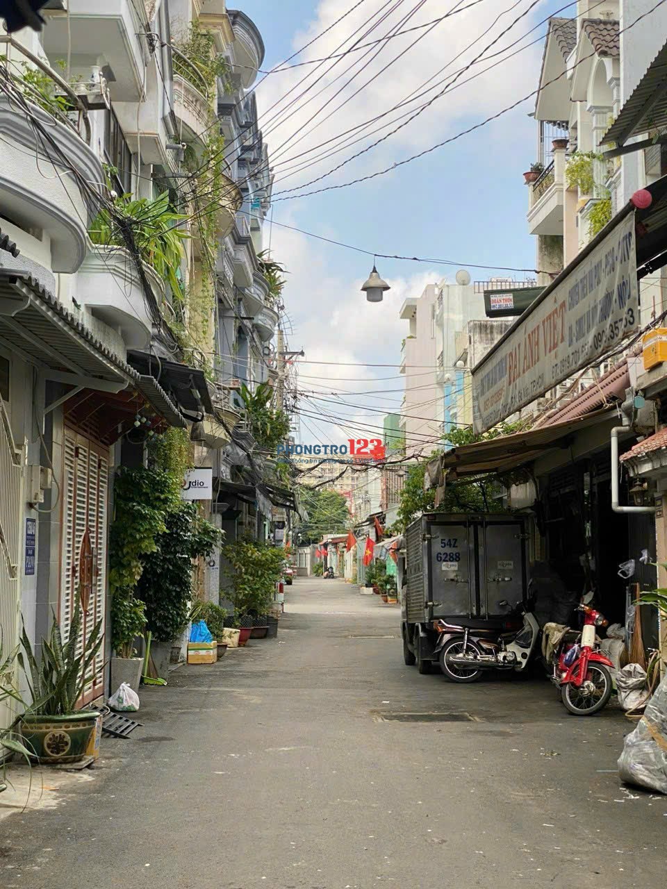 Chính chủ cho thuê nhà nguyên căn hẻm xe tải 1 trục thẳng 1358/57 Quang Trung, Phường 14, Gò Vấp
