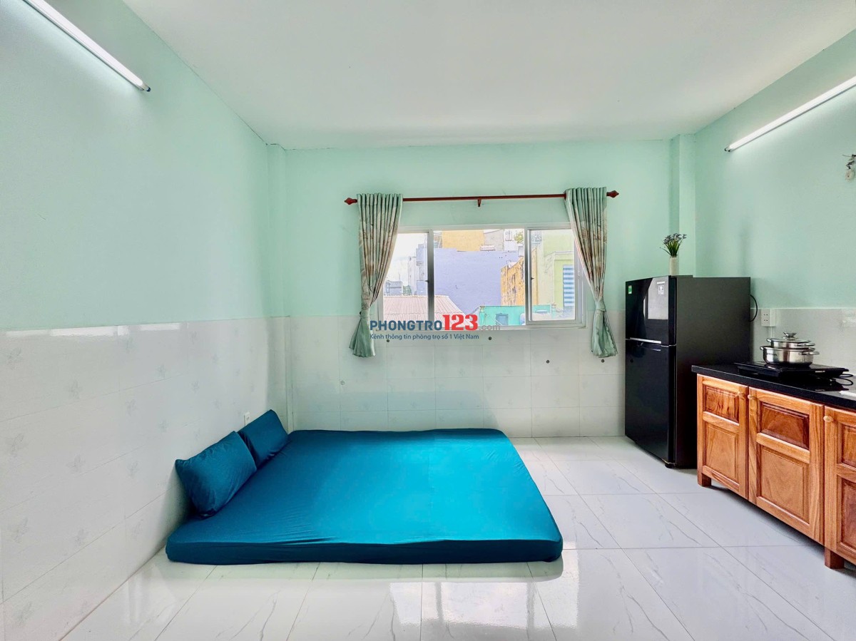 PHÒNG ĐẸP ĐÓN NẮNG FULL TIỆN NGHI NGAY BỜ KÈ HOÀNG SA GẦN CO.OPMART NHIÊU LỘC