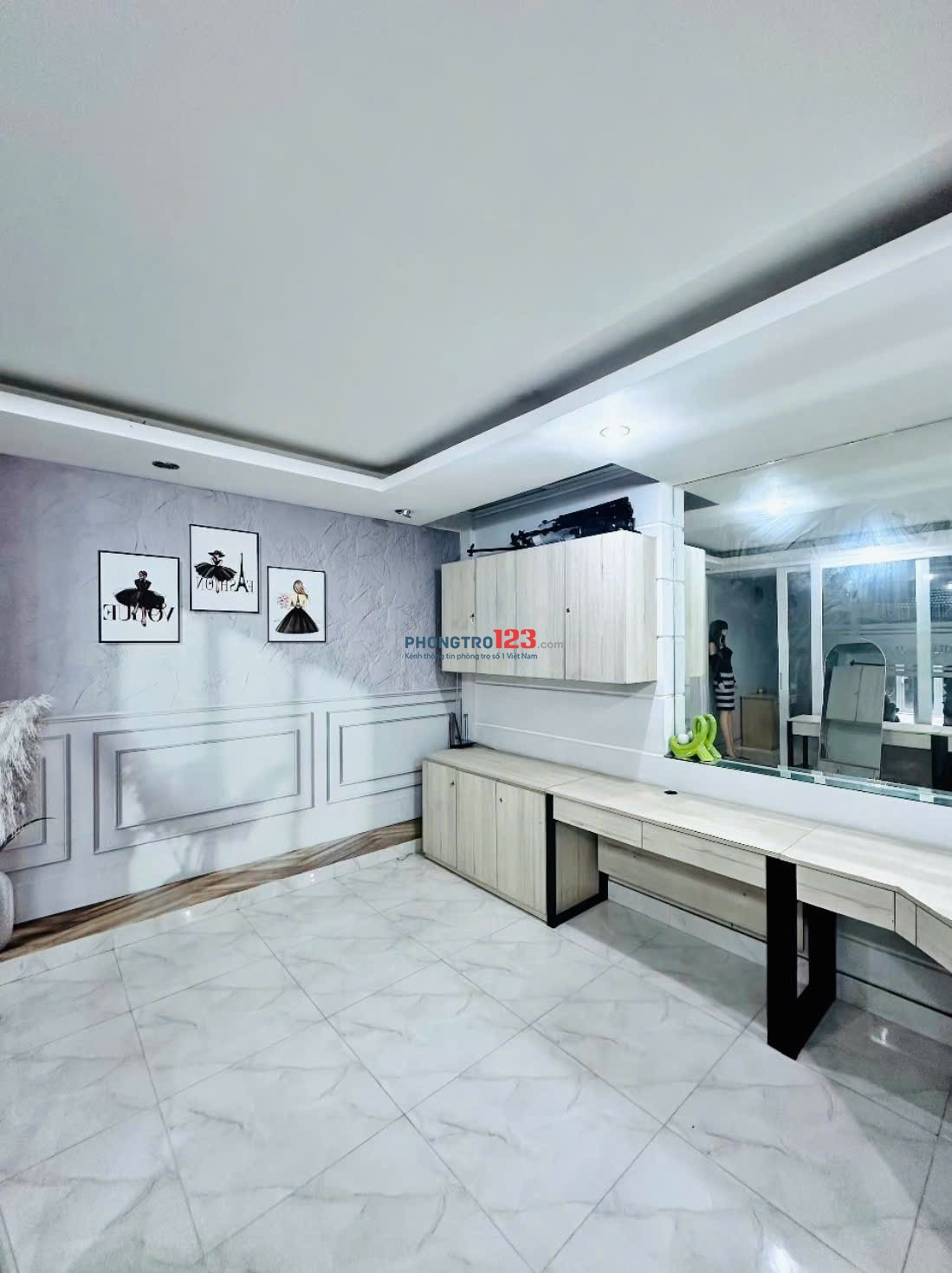 [QUẬN 7 - KHU DÂN CƯ BIỆT LẬP] CHO THUÊ PHÒNG SANG TRỌNG LÀM VĂN PHÒNG MINI HOẶC Ở ĐỘC THÂN – HẺM XE