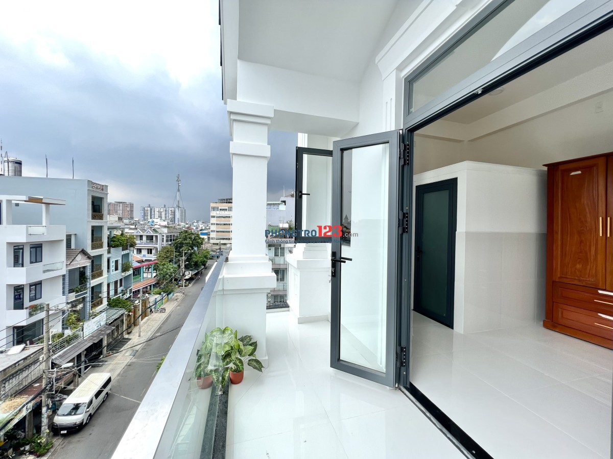PHÒNG BAN CÔNG LỚN SẠCH SẼ AN NINH GẦN ĐH VĂN LANG CS 3