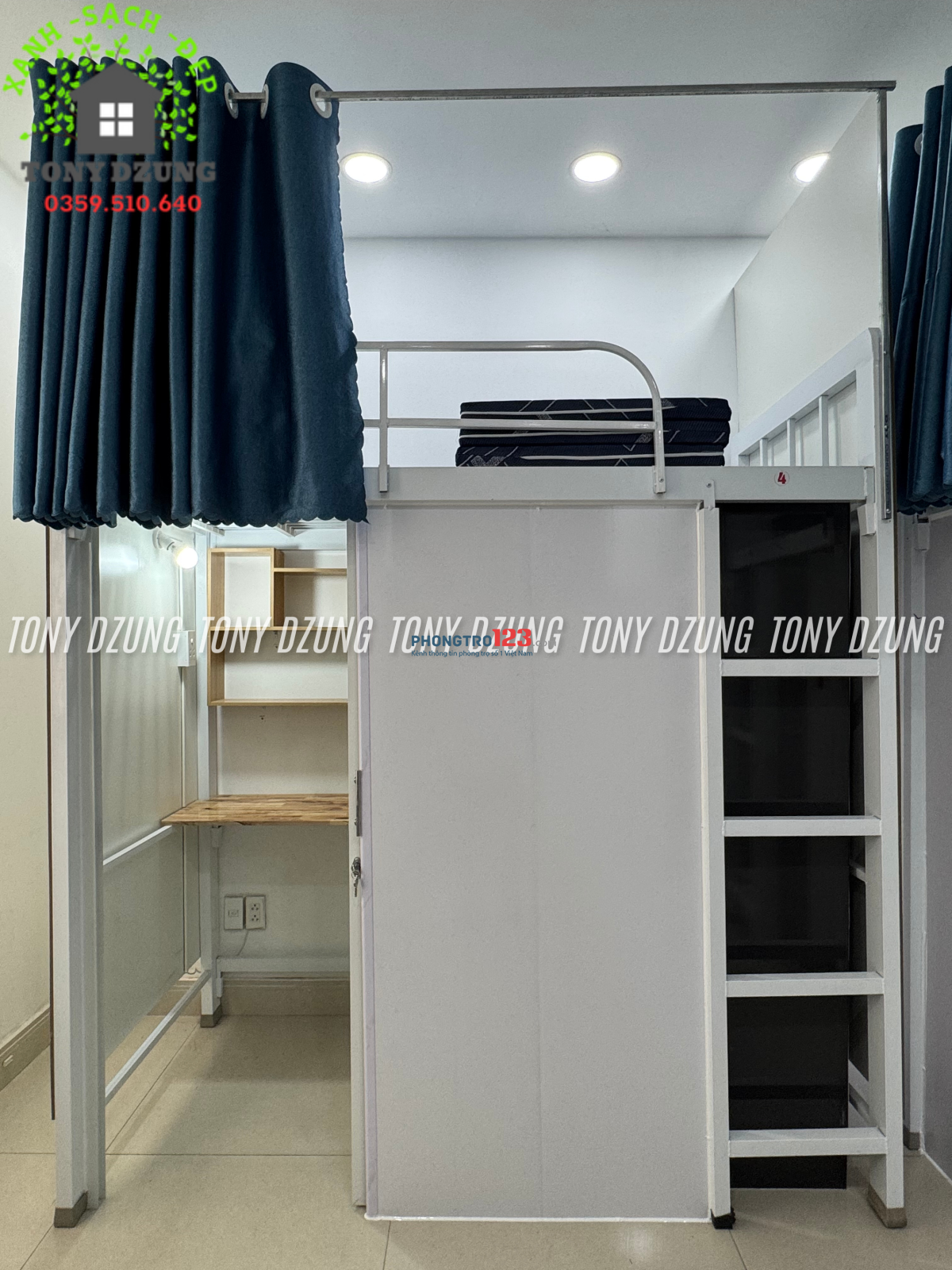 COMPACT MINIDUPLEX XANH - SẠCH - ĐẸP - BAO CHI PHÍ - NGAY VINCOM, EMART PHAN VĂN TRI 200M