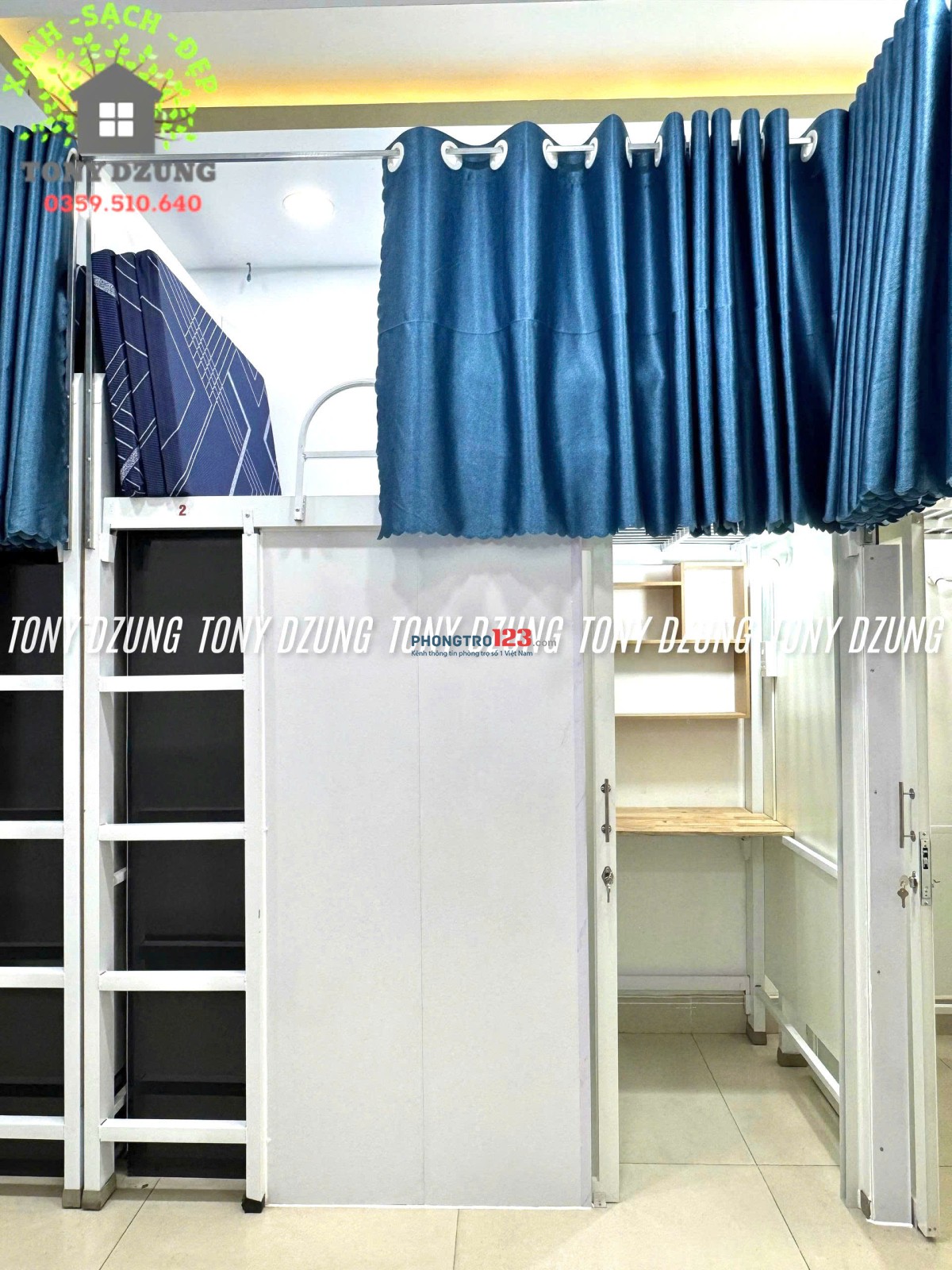 COMPACT MINIDUPLEX XANH - SẠCH - ĐẸP - BAO CHI PHÍ - NGAY VINCOM, EMART PHAN VĂN TRI 200M