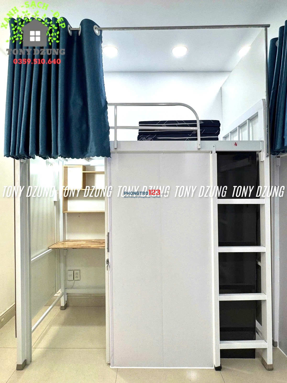 COMPACT MINIDUPLEX XANH - SẠCH - ĐẸP - BAO CHI PHÍ - NGAY VINCOM, EMART PHAN VĂN TRI 200M