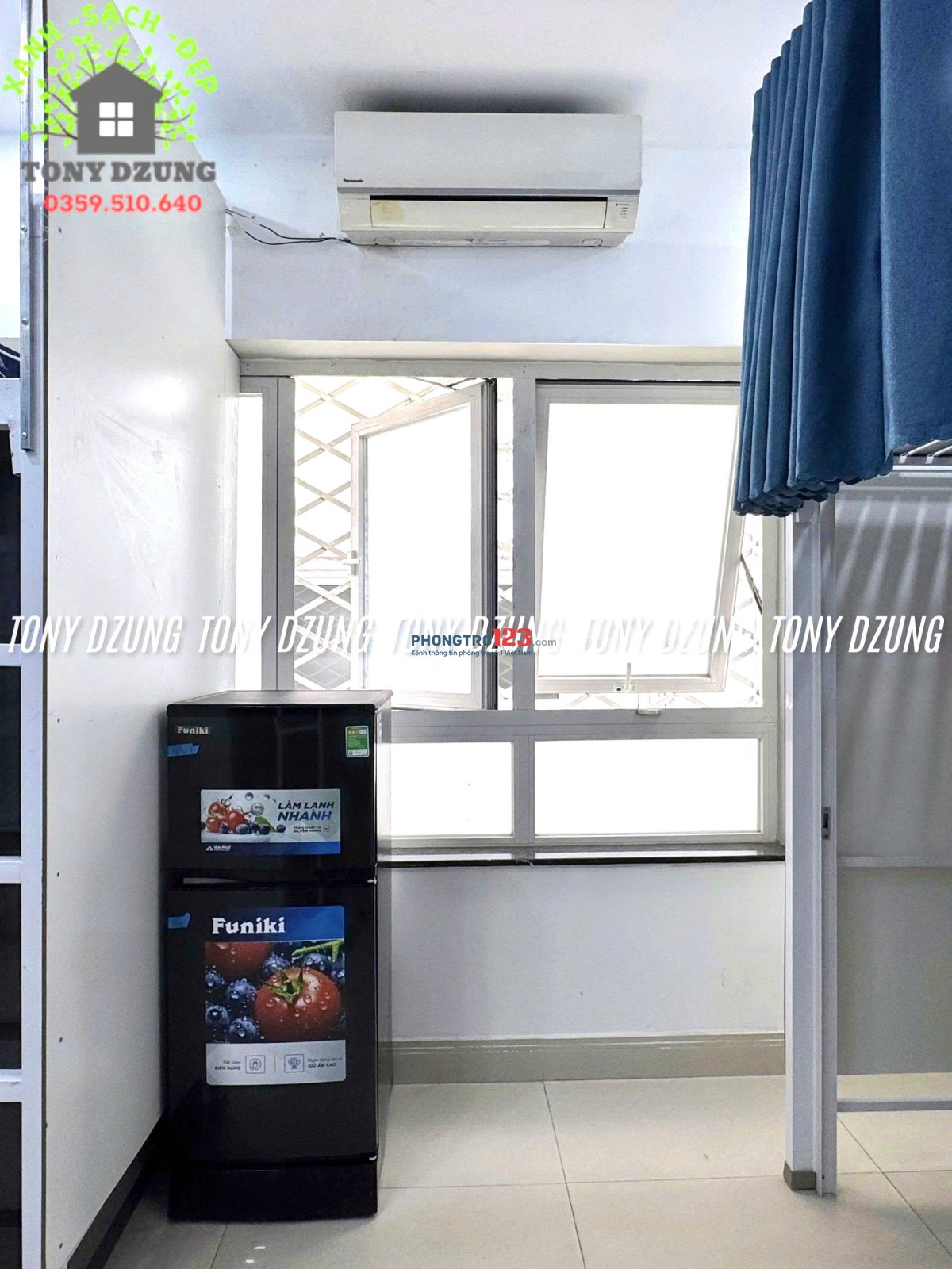 COMPACT MINIDUPLEX XANH - SẠCH - ĐẸP - BAO CHI PHÍ - NGAY VINCOM, EMART PHAN VĂN TRI 200M
