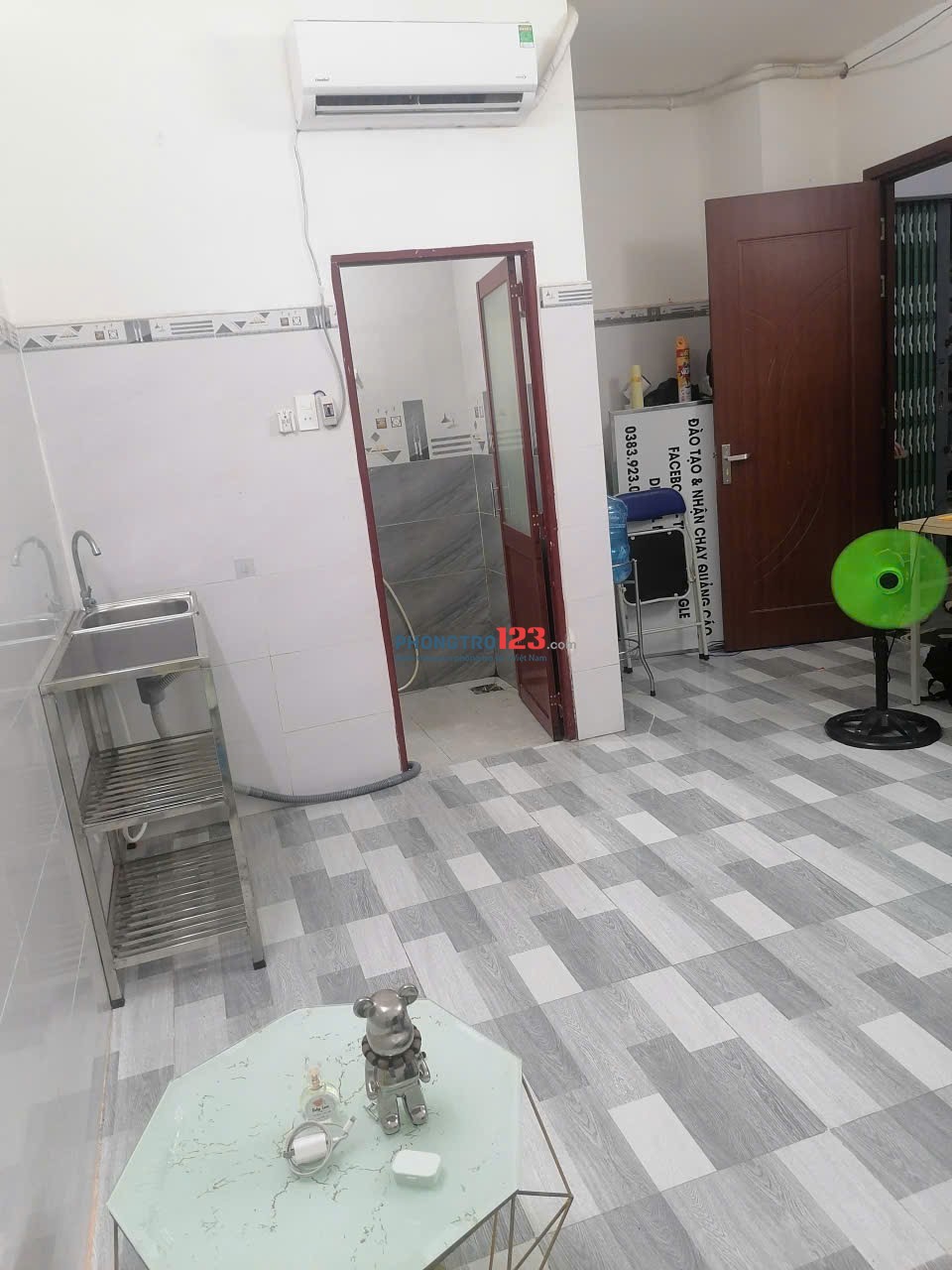 Cho thuê phòng 22m2 lầu 1, phòng 20 m2 đường Cao Lỗ
