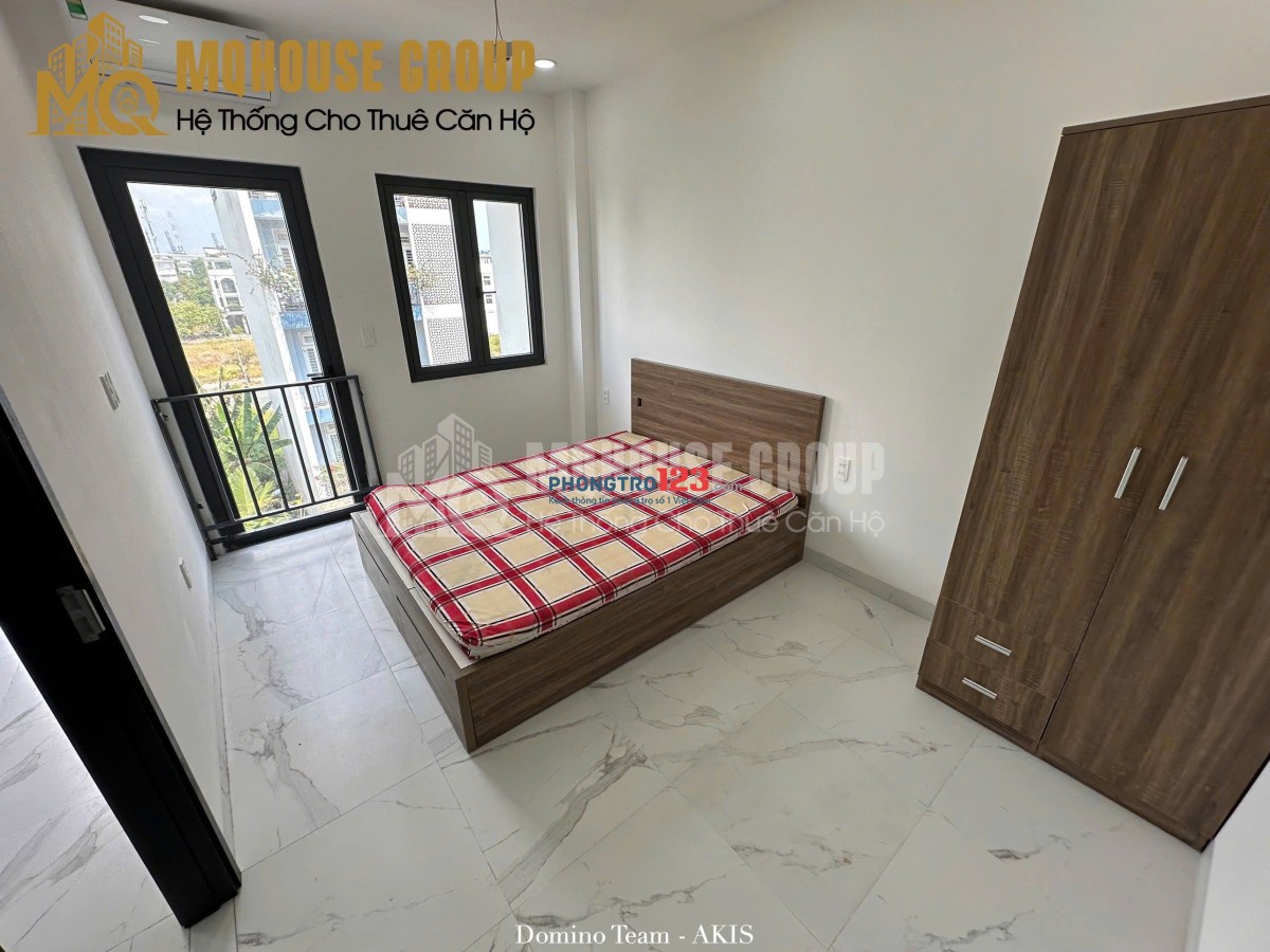 Căn hộ 1pn mới toanh siêu rộng siêu thoáng giá 5tr1