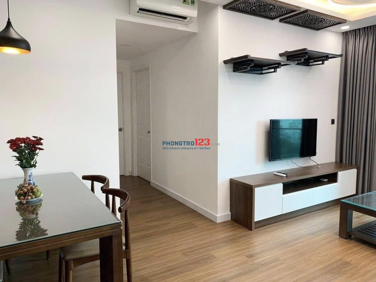 Chung cư Phúc yên-Phan Huy Ích,căn 2p ngủ đẹp, nội thất giá 10tr/tháng