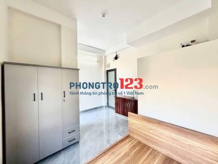 Căn hộ mi ni mới, nội thất mới, đường 7,5m sau bến xe TTTP.